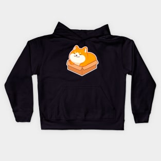 Fuzz Nugget, If It Fits I Sits Kids Hoodie